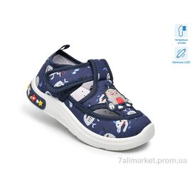 Фотография Тапки детские домашние Весна/осень T60020K LED (12 пар р.23-28) "TOM.M" недорого оптом от прямого поставщика