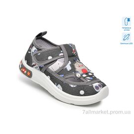 Фотография Тапки детские домашние Весна/осень T60020F LED (12 пар р.23-28) "TOM.M" недорого оптом от прямого поставщика