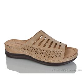 Фотография Шлепки женские облегченные Лето T720-7 батал (8 пар р.40-43) "Leguzaza" недорого оптом от прямого поставщика