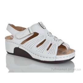 Фотография Босоножки женские летние Лето 676-2 (8 пар р.37-42) "Leguzaza" недорого оптом от прямого поставщика