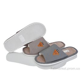 Фотография Тапки мужские домашние Весна/осень H102 mix (6 пар р.40-45) "Vladimir" недорого оптом от прямого поставщика