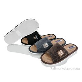 Фотография Тапки мужские домашние Весна/осень A8212 mix (6 пар р.40-45) "Vladimir" недорого оптом от прямого поставщика
