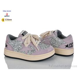 Фотография Кроссовки детские модные Весна/осень ABC250075 purple (7 пар р.31-37) "Clibee-Doremi" недорого оптом от прямого поставщика