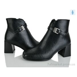 Черевики жіночі стильні Весна/осінь L500-10B (6 пар р.36-40) "Lino Marano" недорого оптом від прямого постачальника