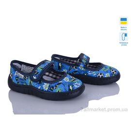 Фотография Тапки детские домашние Лето VT001-1 синій (6 пар р.23-27) "Soylu" недорого оптом от прямого поставщика