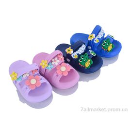 Фотография Босоножки детские летние Лето YP1006 mix (12 пар р.24-29) "Soylu" недорого оптом от прямого поставщика