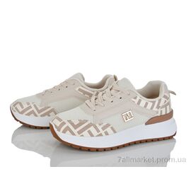 Фотография Кроссовки женские модные Весна/осень K050-2 (8 пар р.36-41) "Loretta" недорого оптом от прямого поставщика