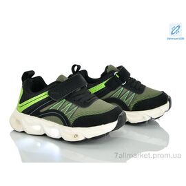 Фотография Кроссовки детские модные Весна/осень A11652-5 LED (8 пар р.22-27) "Xifa kids" недорого оптом от прямого поставщика