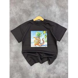 Фотография Футболка детская на мальчика 40-1 black р.6-12 "Meloria" недорого оптом от прямого поставщика