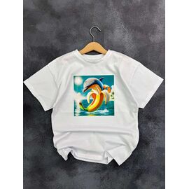 Фотография Футболка детская на мальчика 40-1 white р.6-12 "Meloria" недорого оптом от прямого поставщика