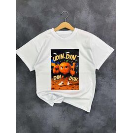 Фотография Футболка детская на мальчика 40-4 white р.6-12 "Meloria" недорого оптом от прямого поставщика