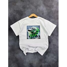 Фотография Футболка детская на мальчика 40-6 white р.6-12 "Meloria" недорого оптом от прямого поставщика