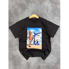 Фотография Футболка детская на мальчика 40-7 black р.6-12 "Meloria" недорого оптом от прямого поставщика