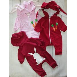 Фотография Комбинезон детский на девочку ML4112 pink р.0.3-0.9 "Meloria" недорого оптом от прямого поставщика