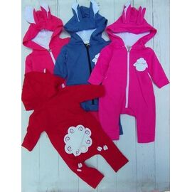 Фотография Комбинезон детский на девочку ML4122 d.pink р.0.3-0.9 "Meloria" недорого оптом от прямого поставщика