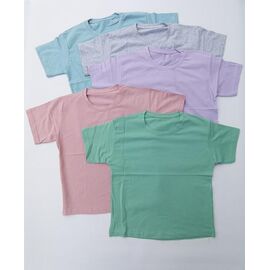 Фотография Футболка детская на девочку ML4257 grey р.8-14 "Meloria" недорого оптом от прямого поставщика