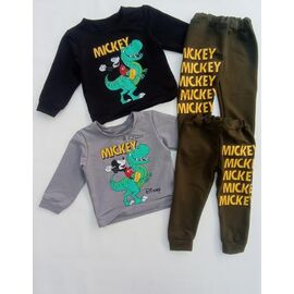 Фотография Костюм детский спортивный на мальчика ML4280 black р.98-140 "Meloria" недорого оптом от прямого поставщика