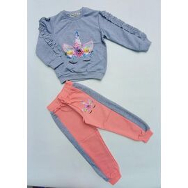 Фотография Костюм детский спортивный на девочку ML4302 grey р.3-10 "Meloria" недорого оптом от прямого поставщика