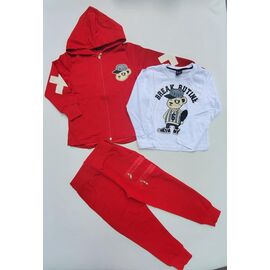 Фотография Костюм детский спортивный на мальчика ML4303 red р.3-10 "Meloria" недорого оптом от прямого поставщика