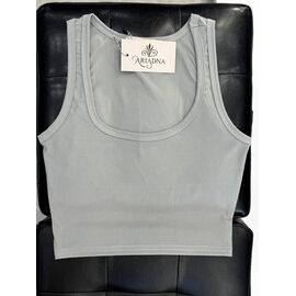 Топ жіночий 1630 grey р.42-48 "BONJOUR" недорого оптом від прямого постачальника