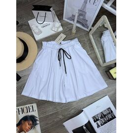 Фотография Шорты женские 4225 white р.42-50 "BONJOUR" недорого оптом от прямого поставщика