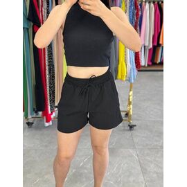Фотография Шорты женские 5160 black р.42-48 "BONJOUR" недорого оптом от прямого поставщика