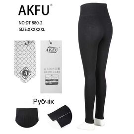 Фотография Лосины женские 880-2 black р.XL-6XL "Алия" недорого оптом от прямого поставщика