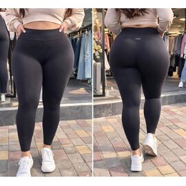 Фотография Лосины женские 824 black р.2XL-6XL "VICTORY" недорого оптом от прямого поставщика