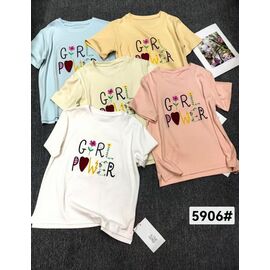 футболка жіноча 5906 d.yellow р.M-L "PRENSES" недорого оптом від прямого постачальника