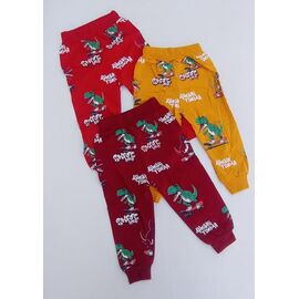 Фотография Штаны детские спортивные на мальчика 10177-1 red р.2-5 "Meloria" недорого оптом от прямого поставщика