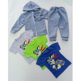 Фотография Костюм детский на мальчика ML4462 l.blue-grey р.26-34 "Meloria" недорого оптом от прямого поставщика