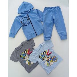 Фотография Костюм детский на мальчика ML4465 l.blue-l.blue р.26-34 "Meloria" недорого оптом от прямого поставщика