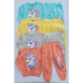 Фотография Костюм детский спортивный на девочку ML4513 l.blue р.3-6 "Meloria" недорого оптом от прямого поставщика