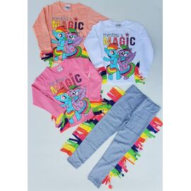 Фотография Костюм детский на девочку ML4541 pink р.2-8 "Meloria" недорого оптом от прямого поставщика