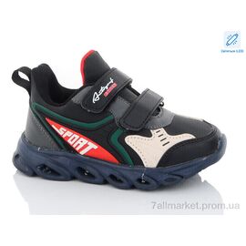 Кросівки дитячі модні Весна/осінь H5773-1 LED (8 пар р.27-32) "Xifa kids" недорого оптом від прямого постачальника