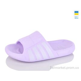 Шльопанці дитячі літні Літо N010 св.бузок (8 пар р.30-35) "Lot Shoes" недорого оптом від прямого постачальника