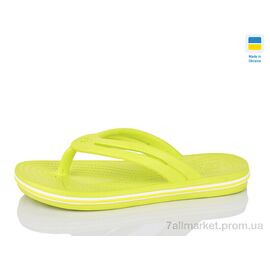 Фотография Вьетнамки женские Лето N257 лайм (8 пар р.37-41) "Lot Shoes" недорого оптом от прямого поставщика