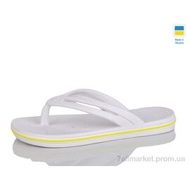 Фотография Шлепки женские облегченные Лето 257 білий (8 пар р.37-41) "Lot Shoes" недорого оптом от прямого поставщика