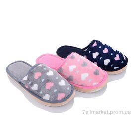 Тапки жіночі для будинку  SP004 mix (12 пар р.36-41) "Favorit" недорого оптом від прямого постачальника