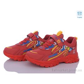 Кросівки дитячі модні  F086 cilt kirmzi (8 пар р.31-35) "Favorit" недорого оптом від прямого постачальника
