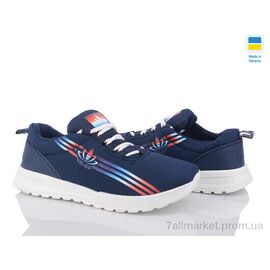 Сліпони жіночі тканинні  FЖК1020 синій (6 пар р.37-41) "Favorit" недорого оптом від прямого постачальника