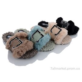 Тапки жіночі для будинку  8008 mix (24 пар р.36-41) "Favorit" недорого оптом від прямого постачальника