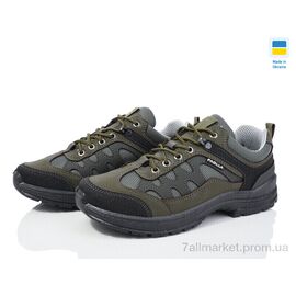 Фотография Кроссовки мужские модные Весна/осень ПАТ2-5701 хакі (8 пар р.40-45) "Paolla" недорого оптом от прямого поставщика
