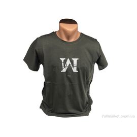 Футболка чоловіча Літо C002 хакі (4 шт. р.сіткаM-2XL) "TurkishBrend" недорого оптом від прямого постачальника