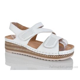 Фотография Босоножки женские летние Лето 718-2 (8 пар р.37-42) "Leguzaza" недорого оптом от прямого поставщика