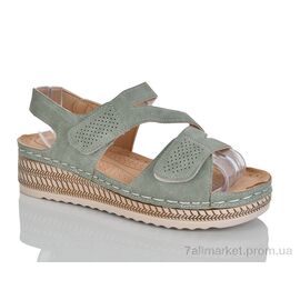 Фотография Босоножки женские летние Лето 718-30 (8 пар р.37-42) "Leguzaza" недорого оптом от прямого поставщика