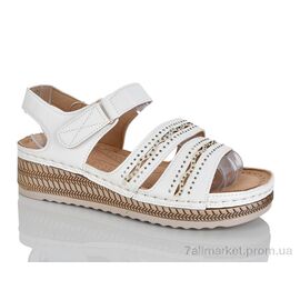 Фотография Босоножки женские летние Лето 717-2 (8 пар р.37-42) "Leguzaza" недорого оптом от прямого поставщика