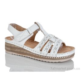 Фотография Босоножки женские летние Лето 716-2 (8 пар р.37-42) "Leguzaza" недорого оптом от прямого поставщика