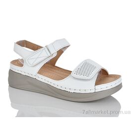 Фотография Босоножки женские летние Лето 727-2 (8 пар р.37-42) "Leguzaza" недорого оптом от прямого поставщика