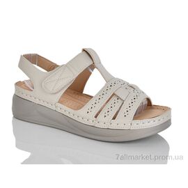 Фотография Босоножки женские летние Лето 729-1 (8 пар р.37-42) "Leguzaza" недорого оптом от прямого поставщика